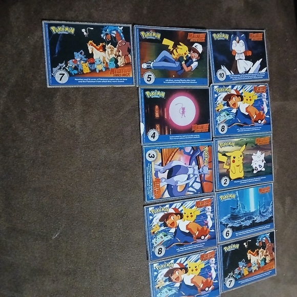 Lot of 11 Pokemon Trading cards  from the movie Mewtwo Strikes Back. - Picture 2 of 7